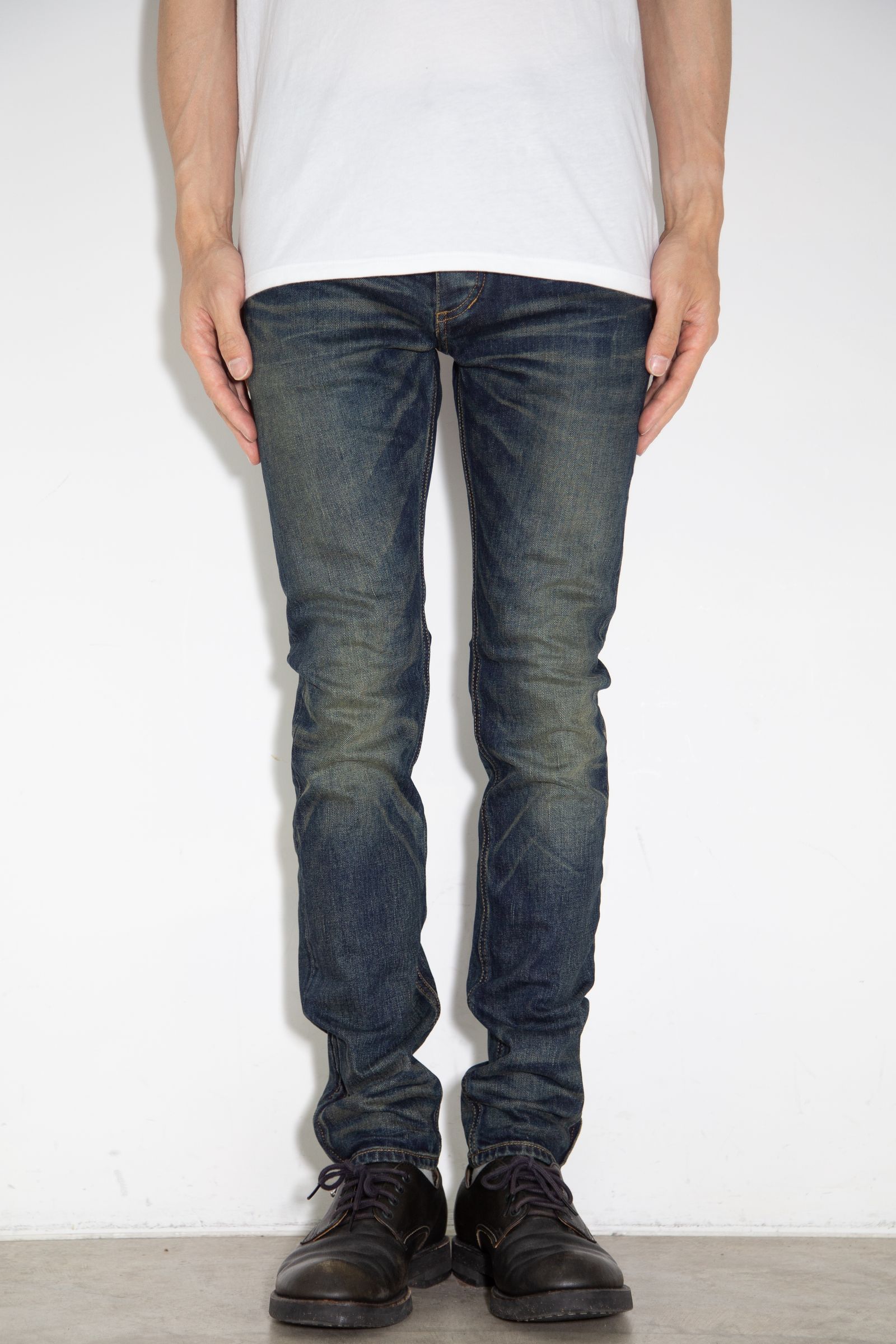 ISAMU KATAYAMA BACKLASH - THE DENIM STRETCH SELVEDGE DENIM SKINNY