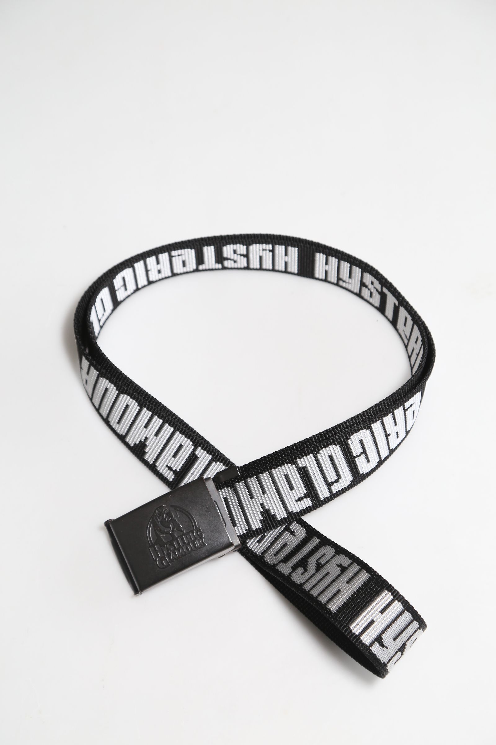 HYSTERIC GLAMOUR - ロゴジャガード テープベルト | Tempt