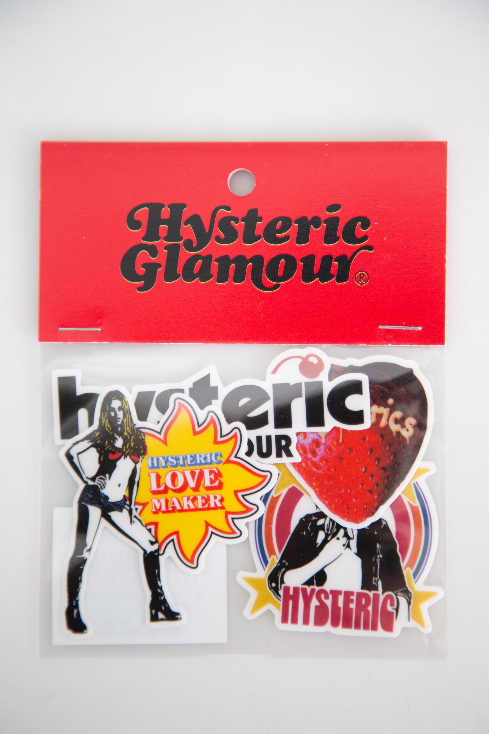 HYSTERIC GLAMOUR - LOVE MAKER PACKAGE ステッカーセット / マルチ