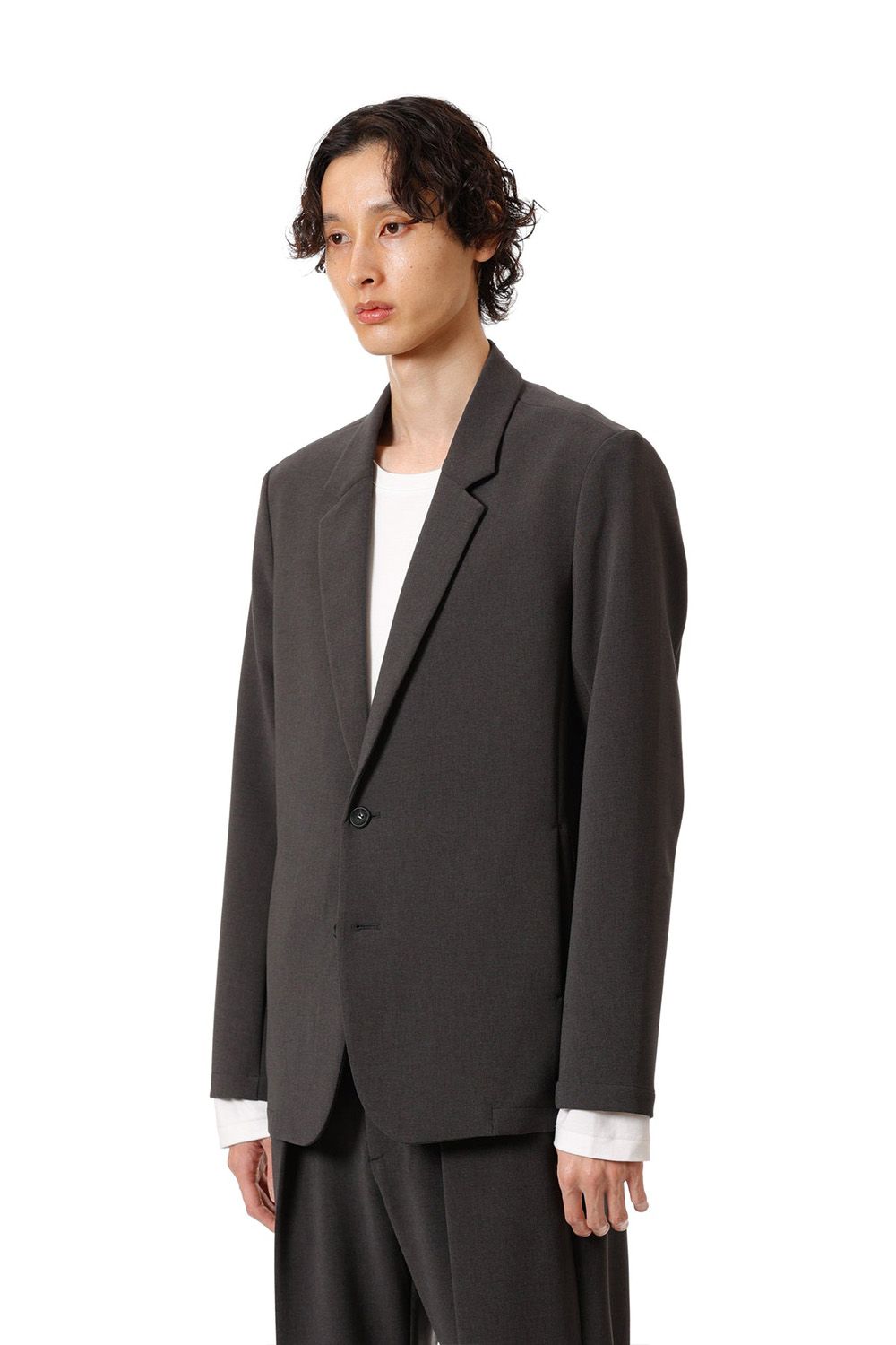 ATTACHMENT - ポリエステルストレッチダブルクロス 2Bジャケット