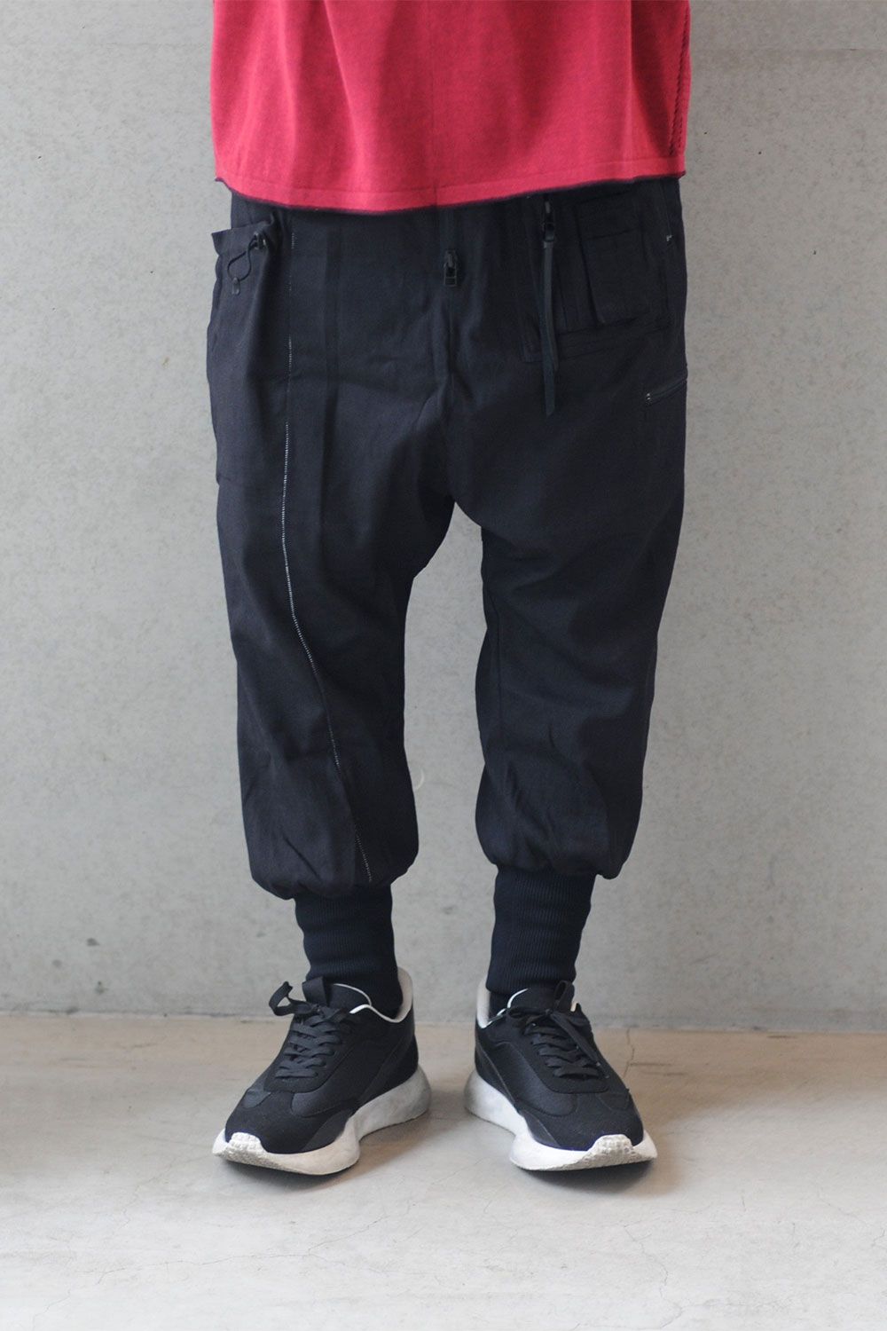 RIPVANWINKLE - ［ラスト1点 サイズM］SOLID PARACHUTE PANTS