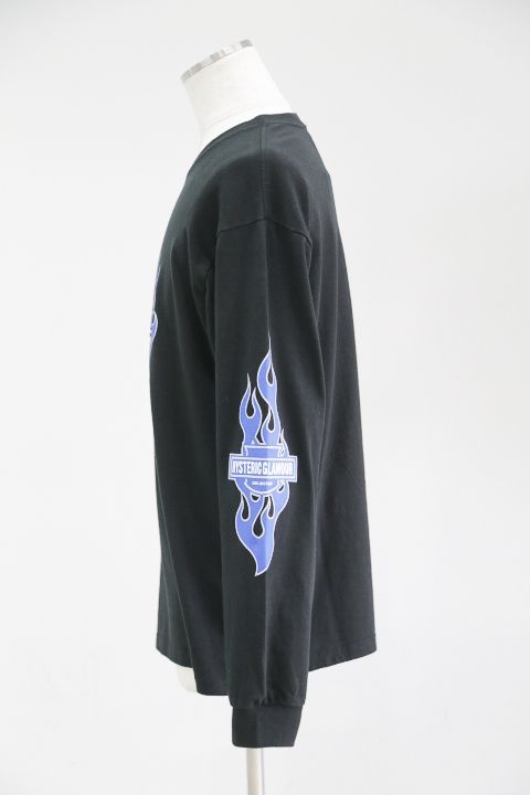 HYSTERIC GLAMOUR - MOTOR CITY BABY Tシャツ / ブラック | Tempt