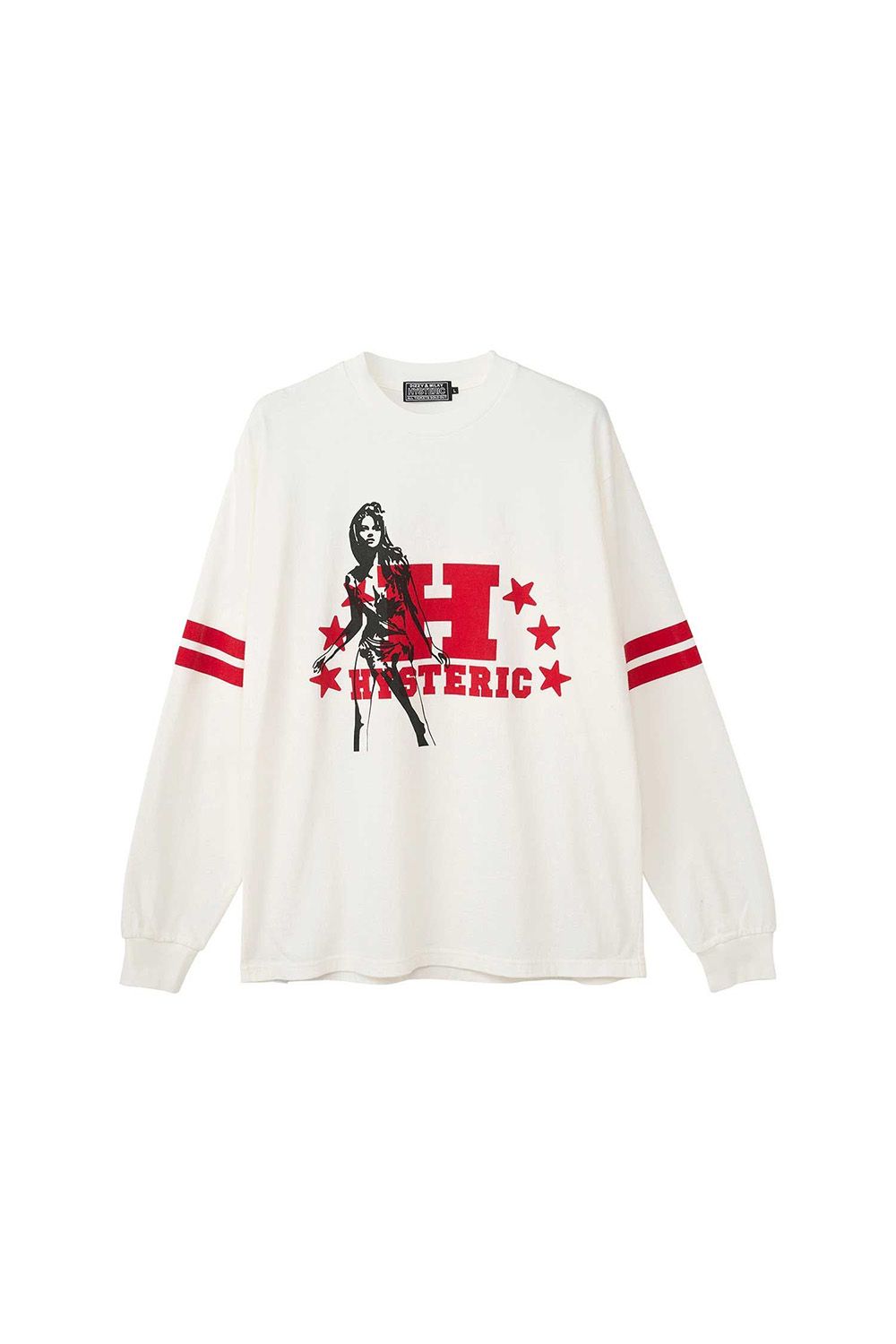 HYSTERIC GLAMOUR - H STARS Tシャツ / ホワイト | Tempt