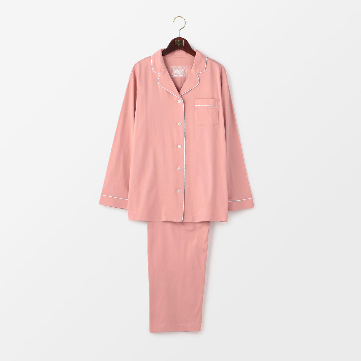 80/2 プレーンジャージレディースパジャマ(36(S) ネイビー): ウェア