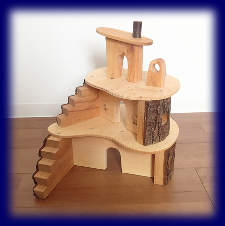 マジックウッド ツリーハウス【お取り寄せ品】[おもちゃ][つみ木]