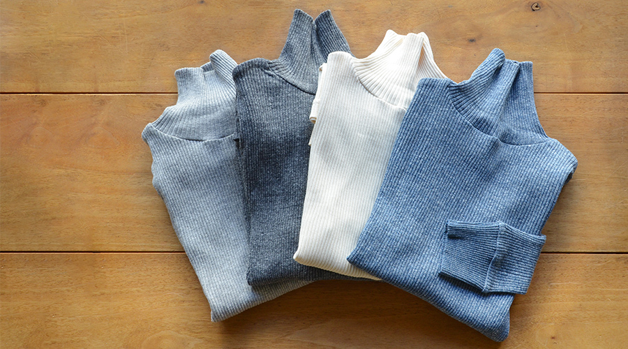 コットンリブ タートルネックN｜オーガニックコットンの天衣無縫