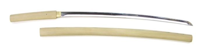 白鞘 大刀 【日本刀 OG-51・模造刀・美術刀】 - 横浜中華街天宝堂本店