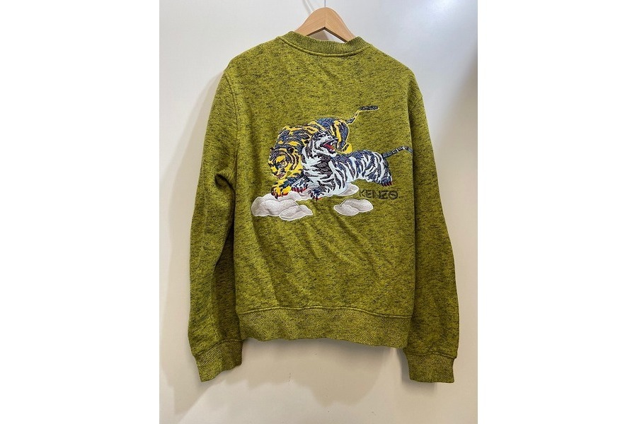 KENZO（ケンゾー） 刺繍スウェットカーディガンが入荷致しました