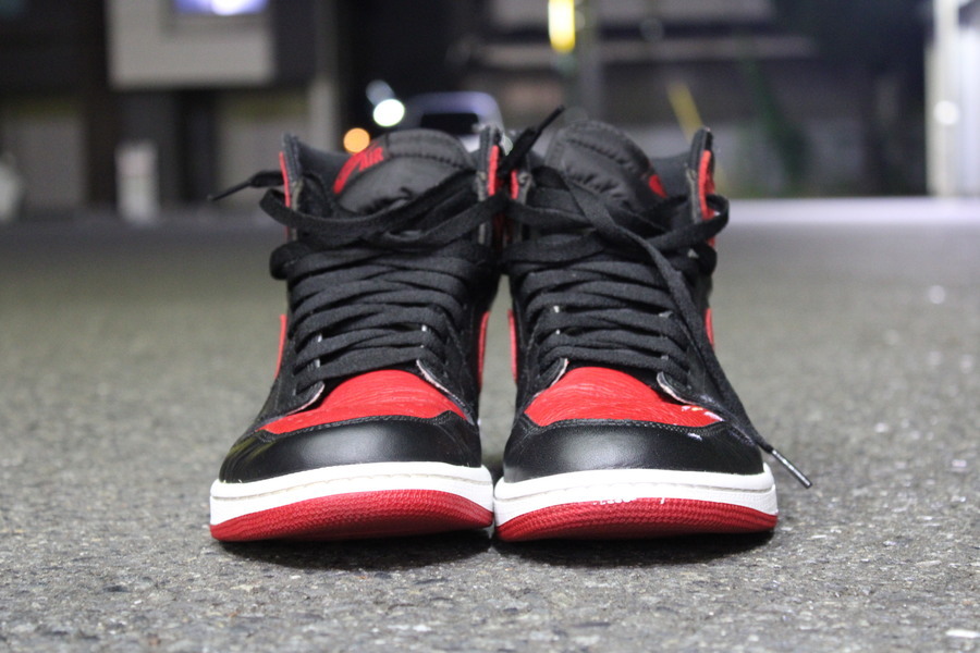 AIR JORDAN 1 RETRO HIGH OG BRED / BANNED】2016年復刻版 NIKE エア