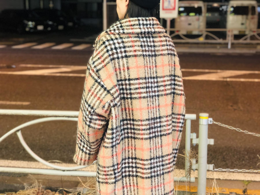UNUSED/アンユーズド】チェックコートが買取入荷。[2021.01.26発行