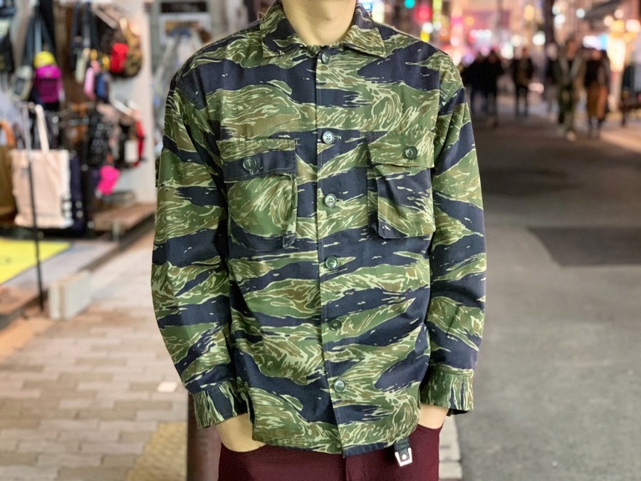 超速報※】 60's タイガーカモストライプジャケット、奇跡の2着入荷しま