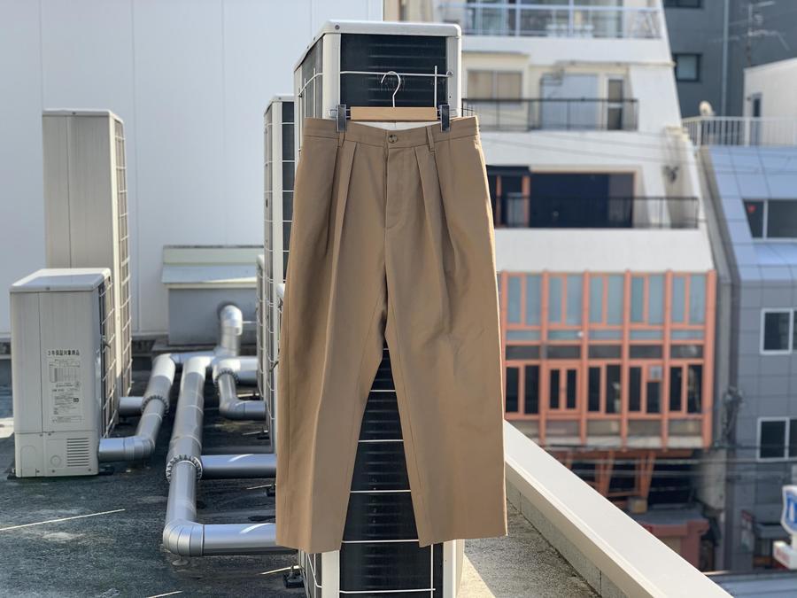 NEAT/ニート】パンツ専業ブランドから、Hopsack Wide/USA TROUSERS
