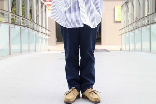 ANATOMICA/アナトミカ】よりコットンセンタープレスデニムパンツ