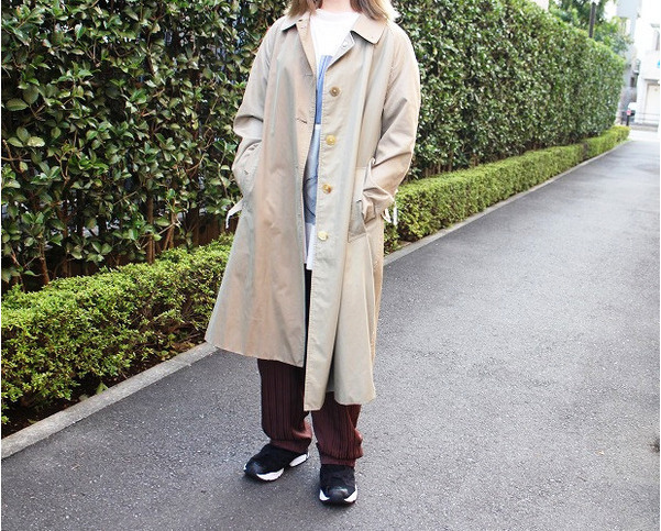 keisuke kanda/ケイスケカンダ】名作、リメイクステンカラーコートの