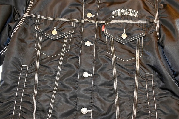 Supreme×Levis/シュプリーム×リーバイス】Nylon Trucker Jacket 入荷