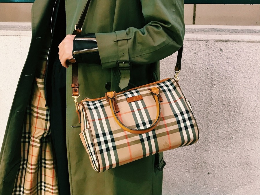 BURBERRY/バーバリー】ノヴァチェック柄のボストンが入荷。[2019.12.22