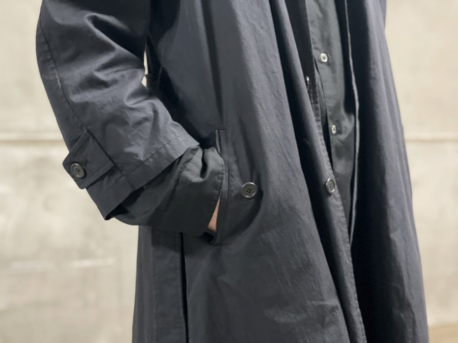 Ys/ワイズ】オールドステンカラーコートが入荷。[2020.12.28発行