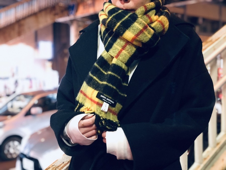 JUNYA WATANABE CDG/ジュンヤワタナベコムデギャルソンよりマフラーの