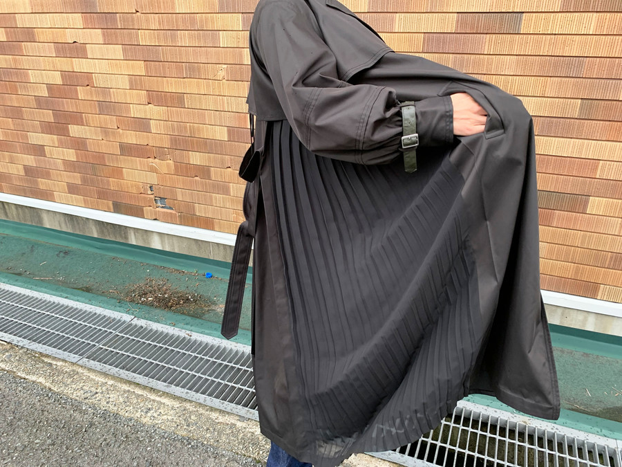 AMERI(アメリ)19AW即完BALLOON SLEEVE PLEATS TRENCH入荷！[2020.07.29