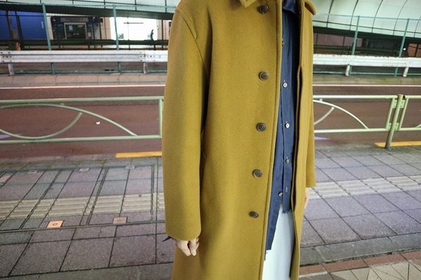 AURALEE/オーラリー】よりビーバーメルトンステンカラーコートが入荷