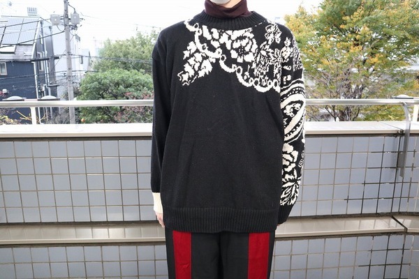 sacai/サカイ】より19AW Floral Pullover Sweaterが入荷致しました