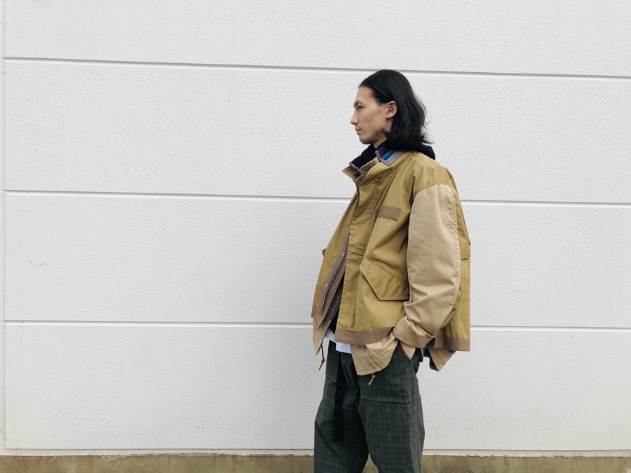 20SS＊sacai (サカイ)】ファブリックコンボジャケット Fabric Combo
