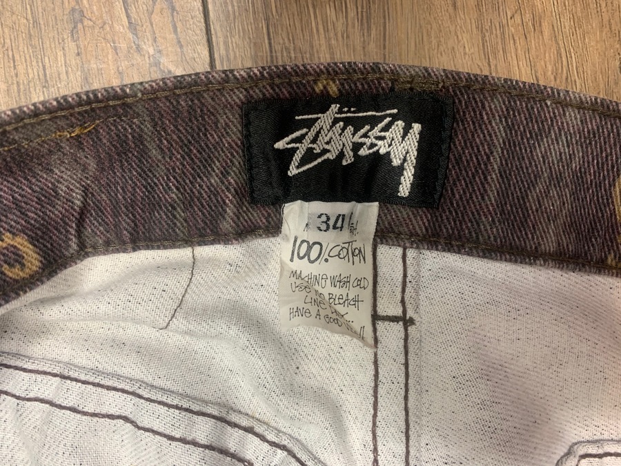 stuss/ステューシー】old stussyから80's初期総柄パンツが入荷致しまし