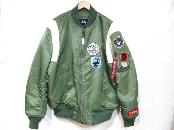 STUSSY(ステューシー）25周年記念 MA-1ジャケット入荷！[2008.12.15