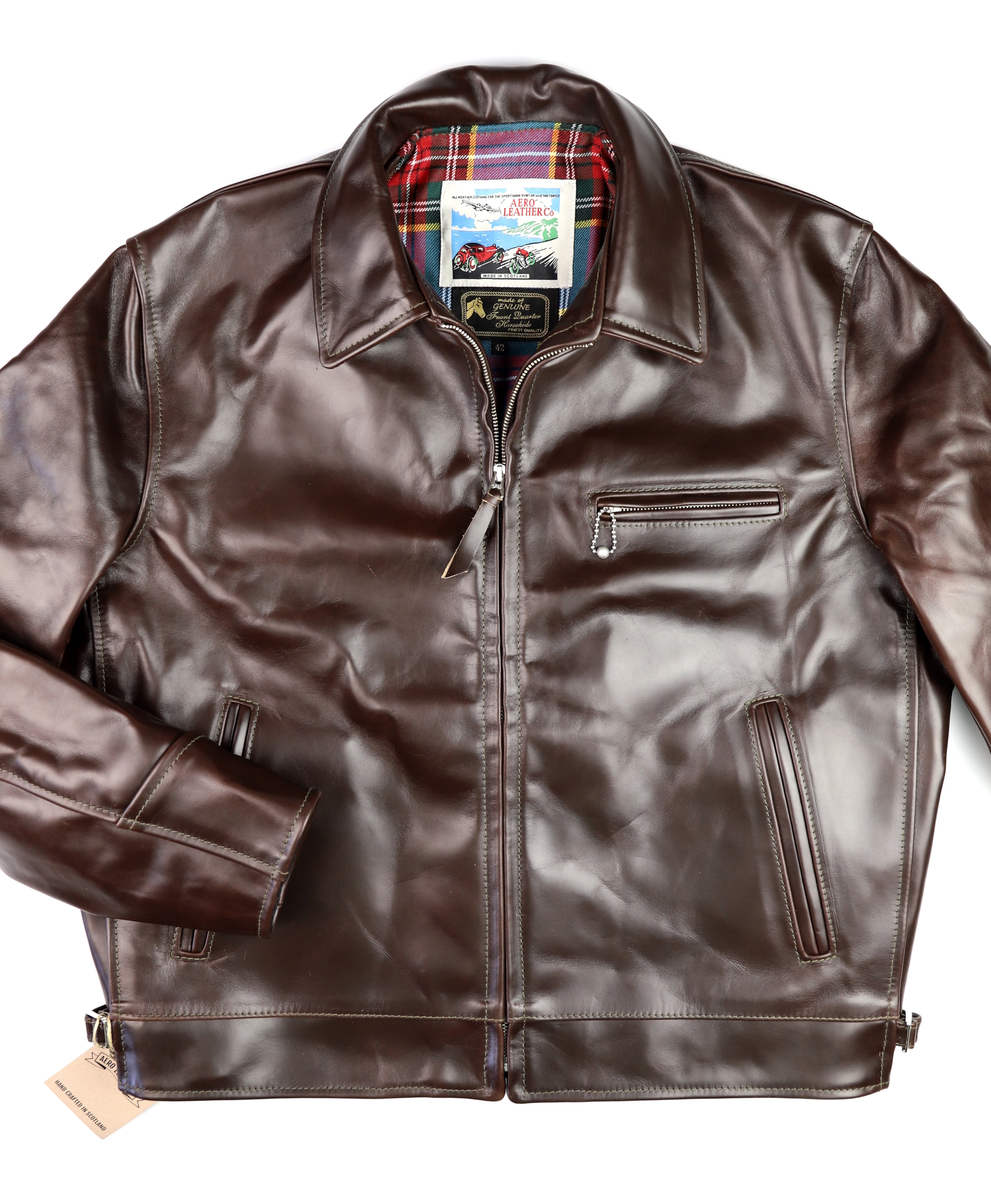 Aero Highwayman, size 42 (fits like 46), Brown CXL FQHH – Thurston