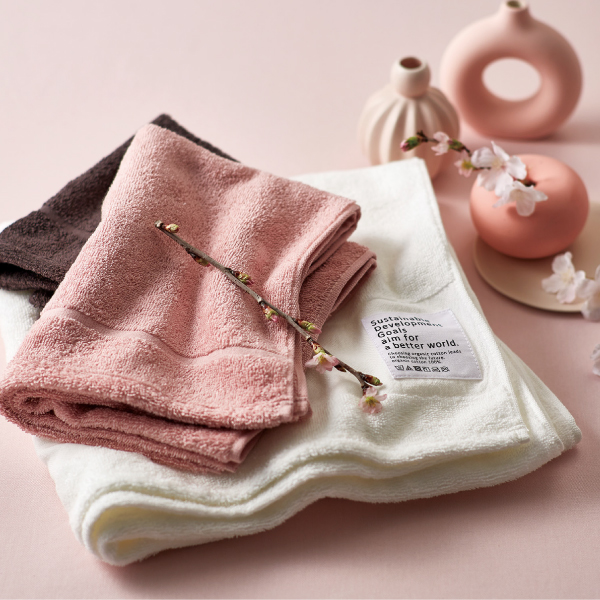 サクラオーガニック -sustainable- オーガニックコットンタオルセットA