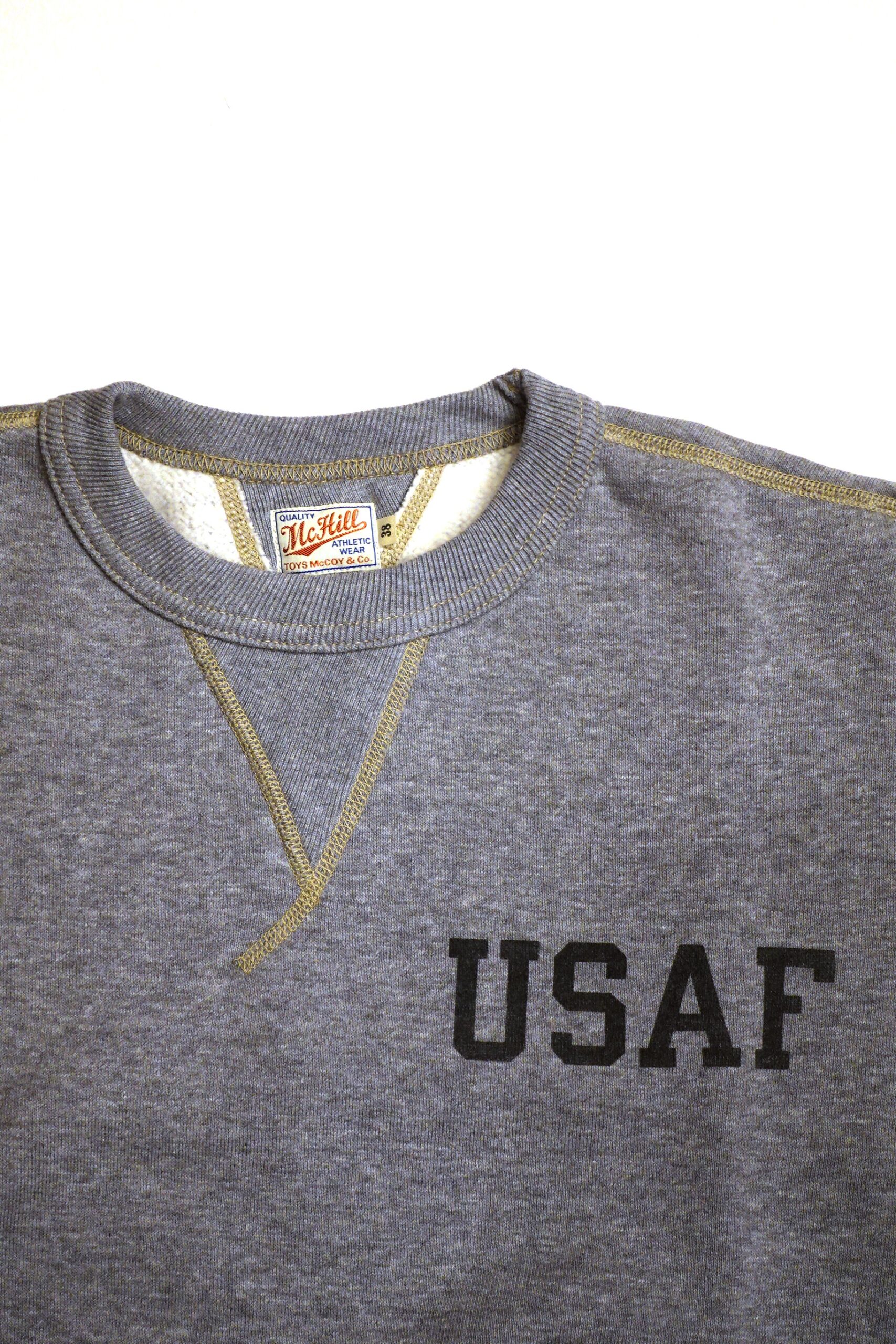 TOYS McCOY(トイズマッコイ) MILITARY SWEAT SHIRT “USAF” #TMC2366