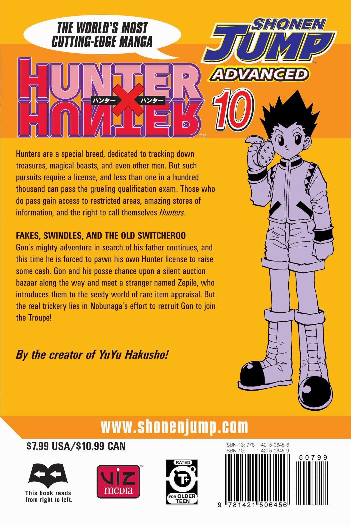 Hunter x Hunter, Vol. 10 - Animex