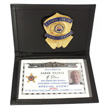 24 Agent Pierce (Glenn Morshower) Secret Service prop wallet | The
