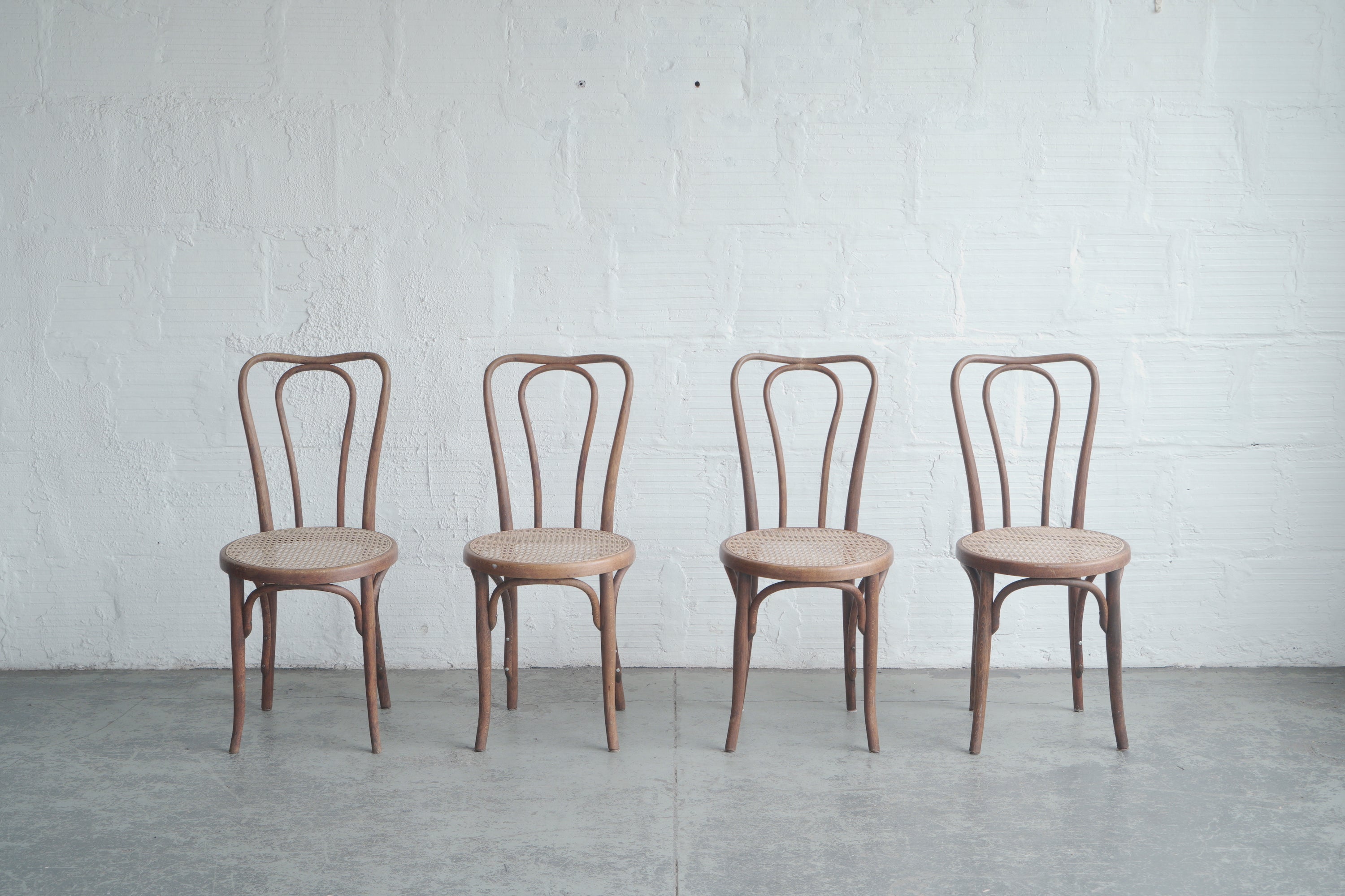 Early Jacob & Josef Kohn Bentwood Caned Chairs – The Good Mod