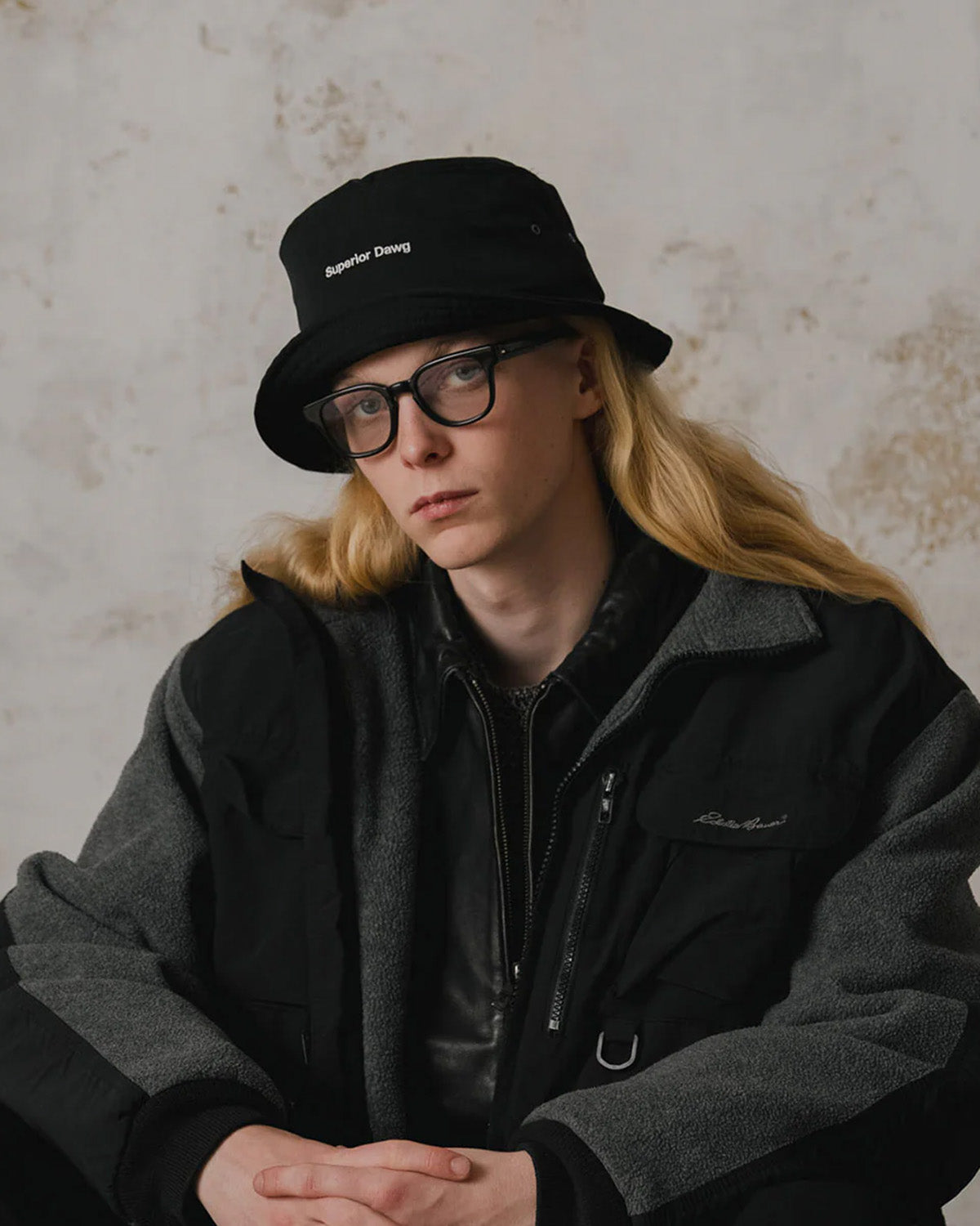 DOWN BRIM HAT - Black – THE H.W.DOG&CO.