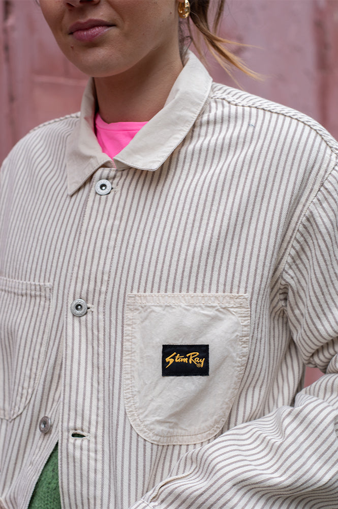 Stan Ray Coverall Hickory Mix Jacket – The Mercantile London