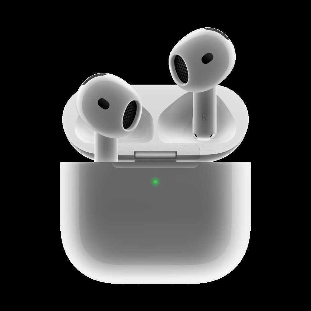Apple - AirPods 4 with Active Noise Cancellation - White | The