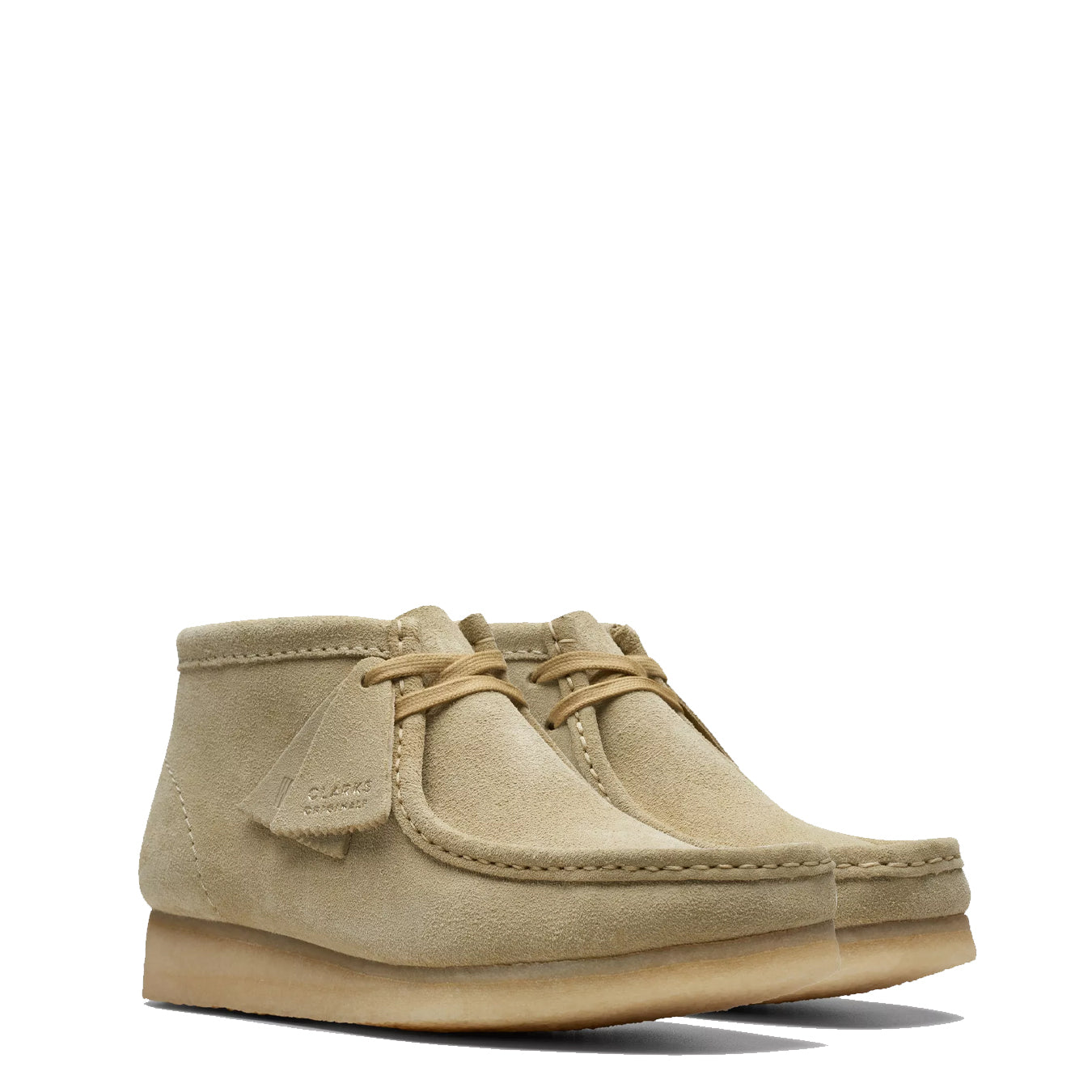 Clarks Originals Womens Wallabee Boot Maple Suede | The Sporting Lodge