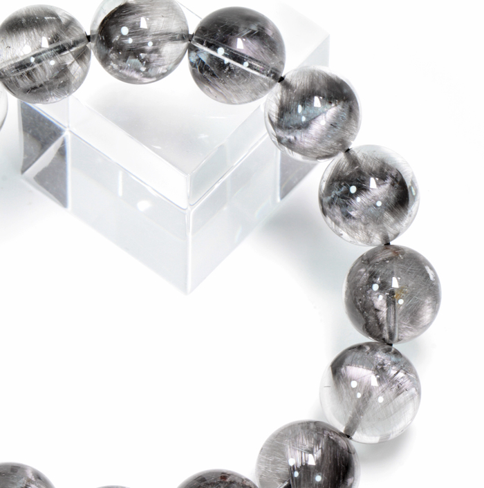 最高級!プラチナルチルクォーツSAupの13～13.8mmブレスレット