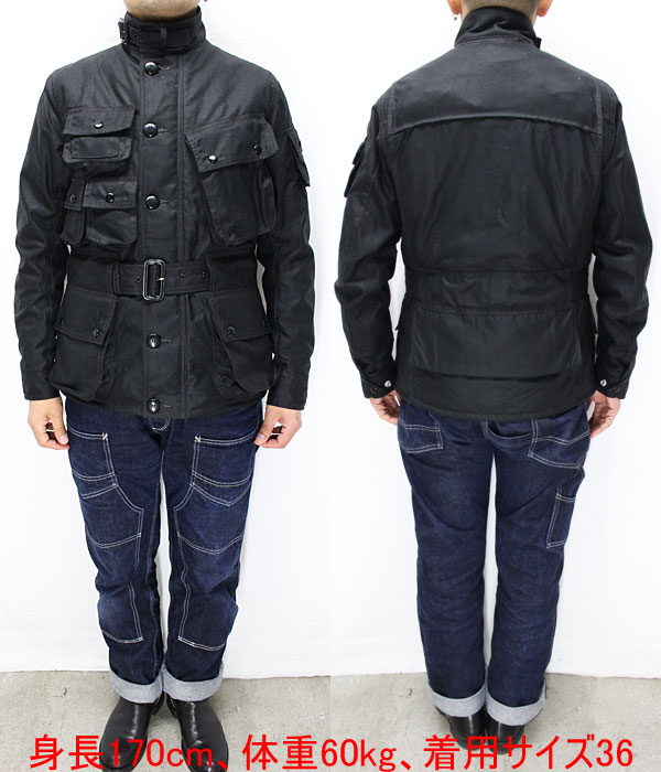 フリーホイーラーズ ワックスドファブリック ジャケット 【ブラック