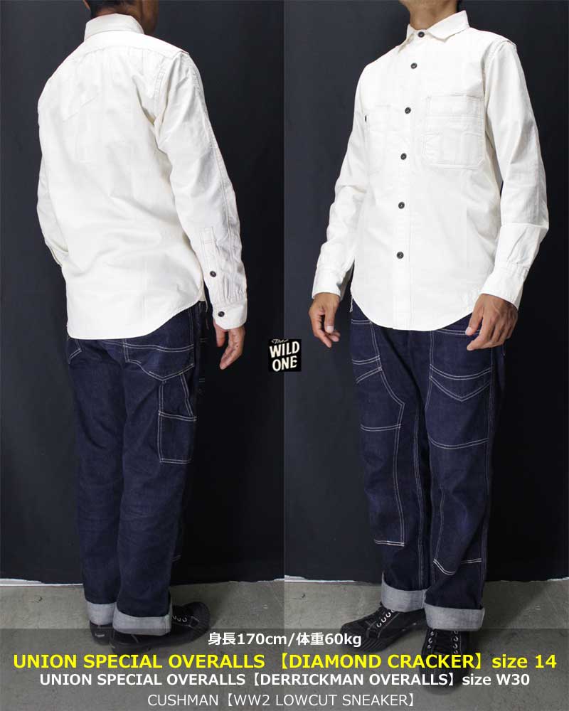 フリーホイーラーズ 【ダイヤモンドクラッカー 長袖ワークシャツ