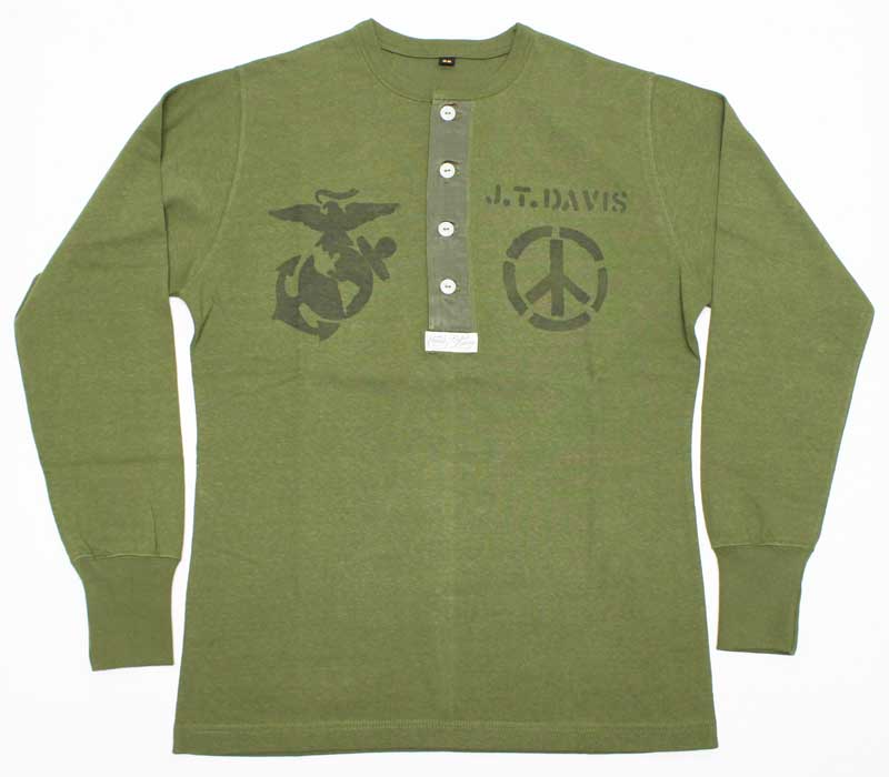 フリーホイーラーズ 【ヘンリーネック ロングスリーブシャツ 