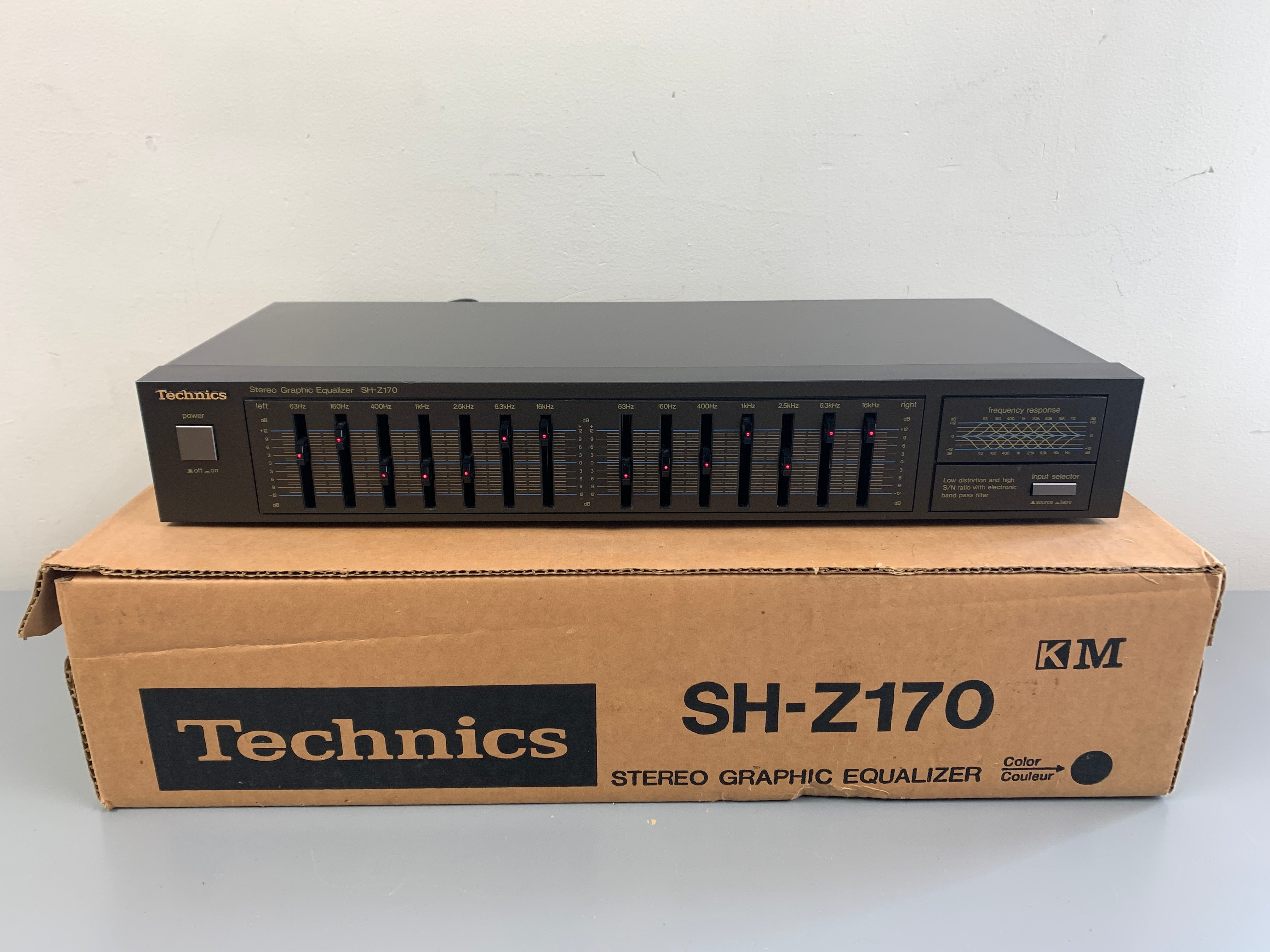Technics SH-Z170 Stereo Graphic Equalizer * Box – The Turntable Store