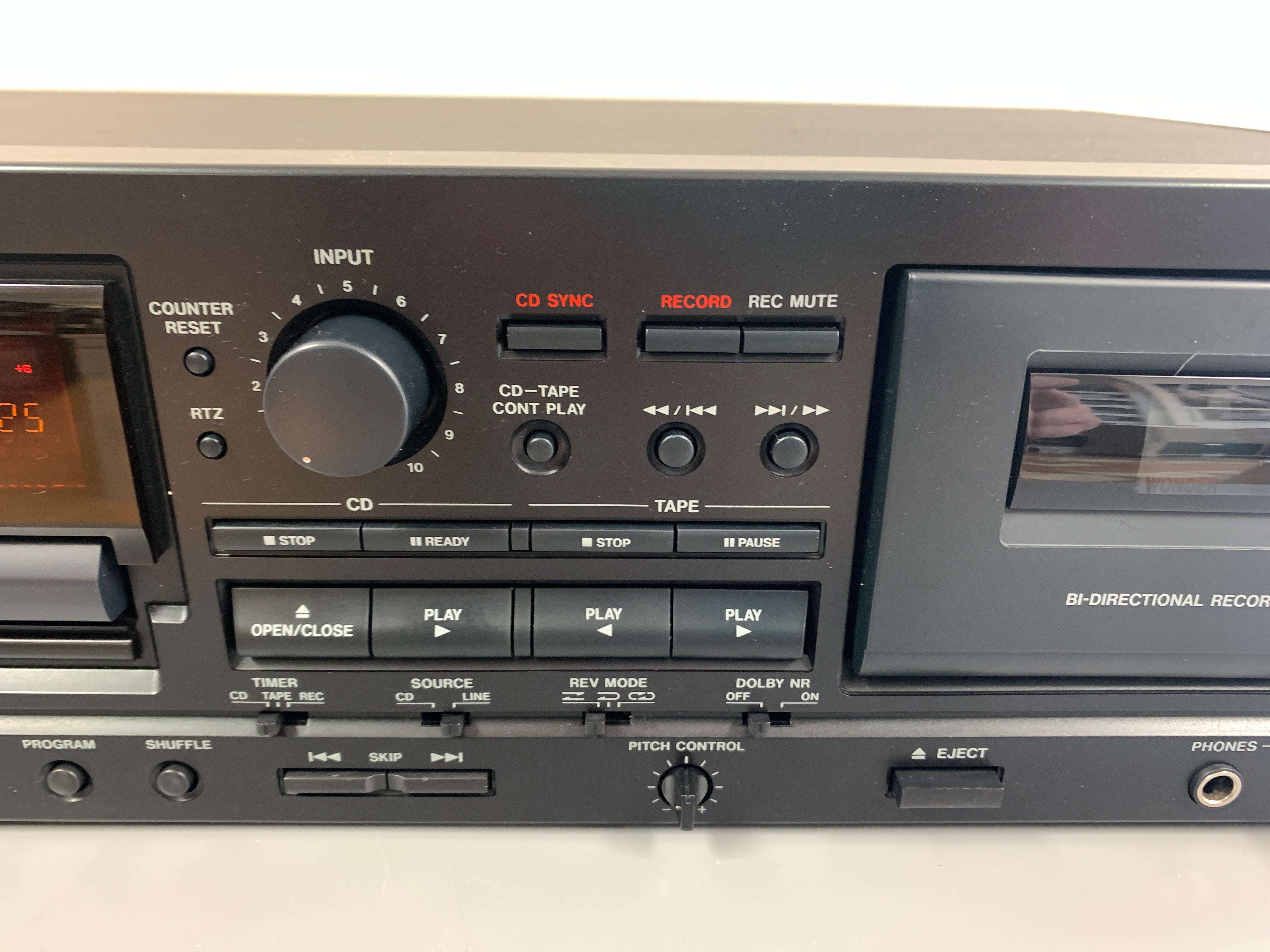 Tascam CD-A500 CD Player and Cassette Combo Player / Recorder