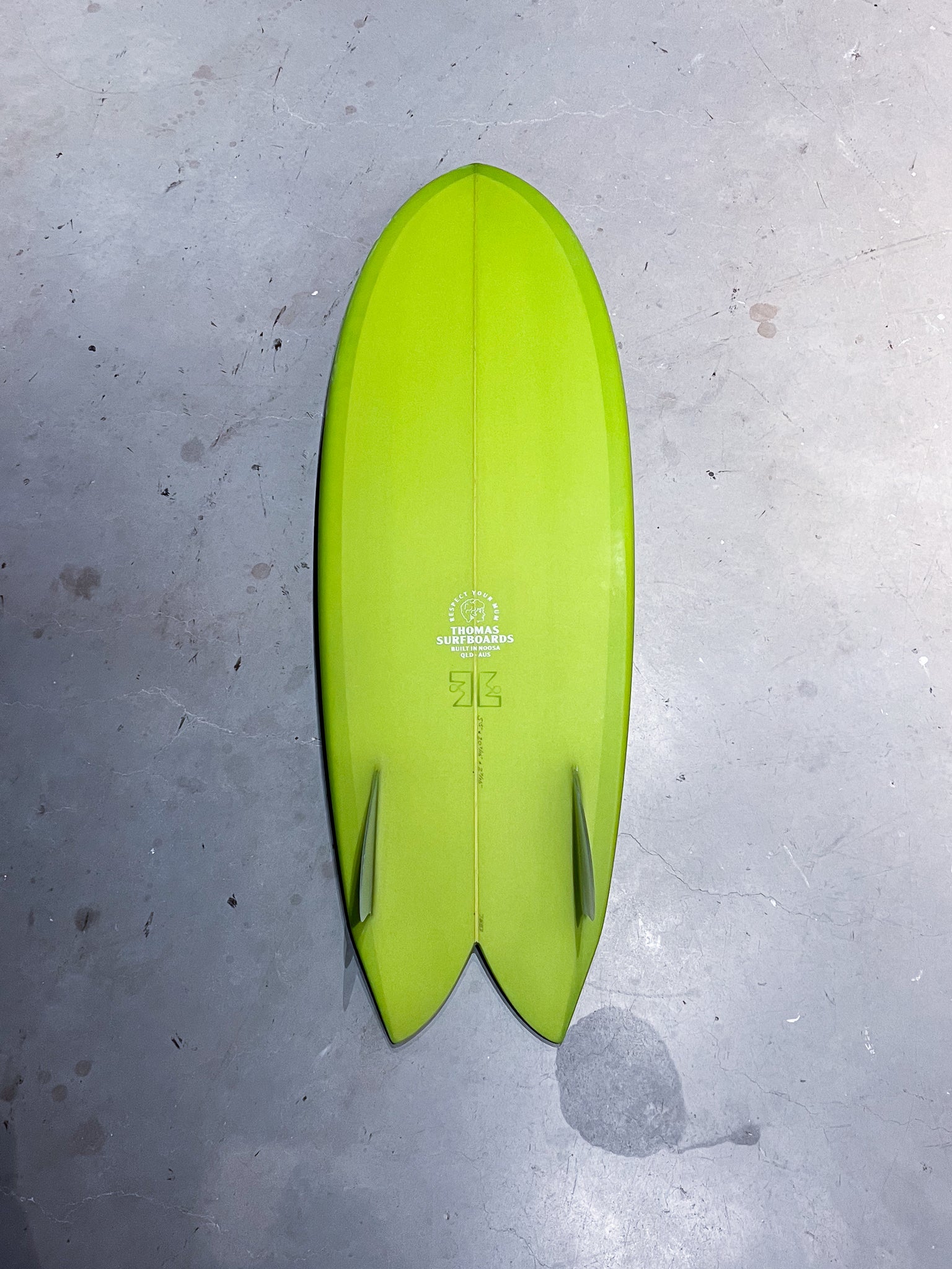 5'5 Fish #7887 – Thomas Surfboards