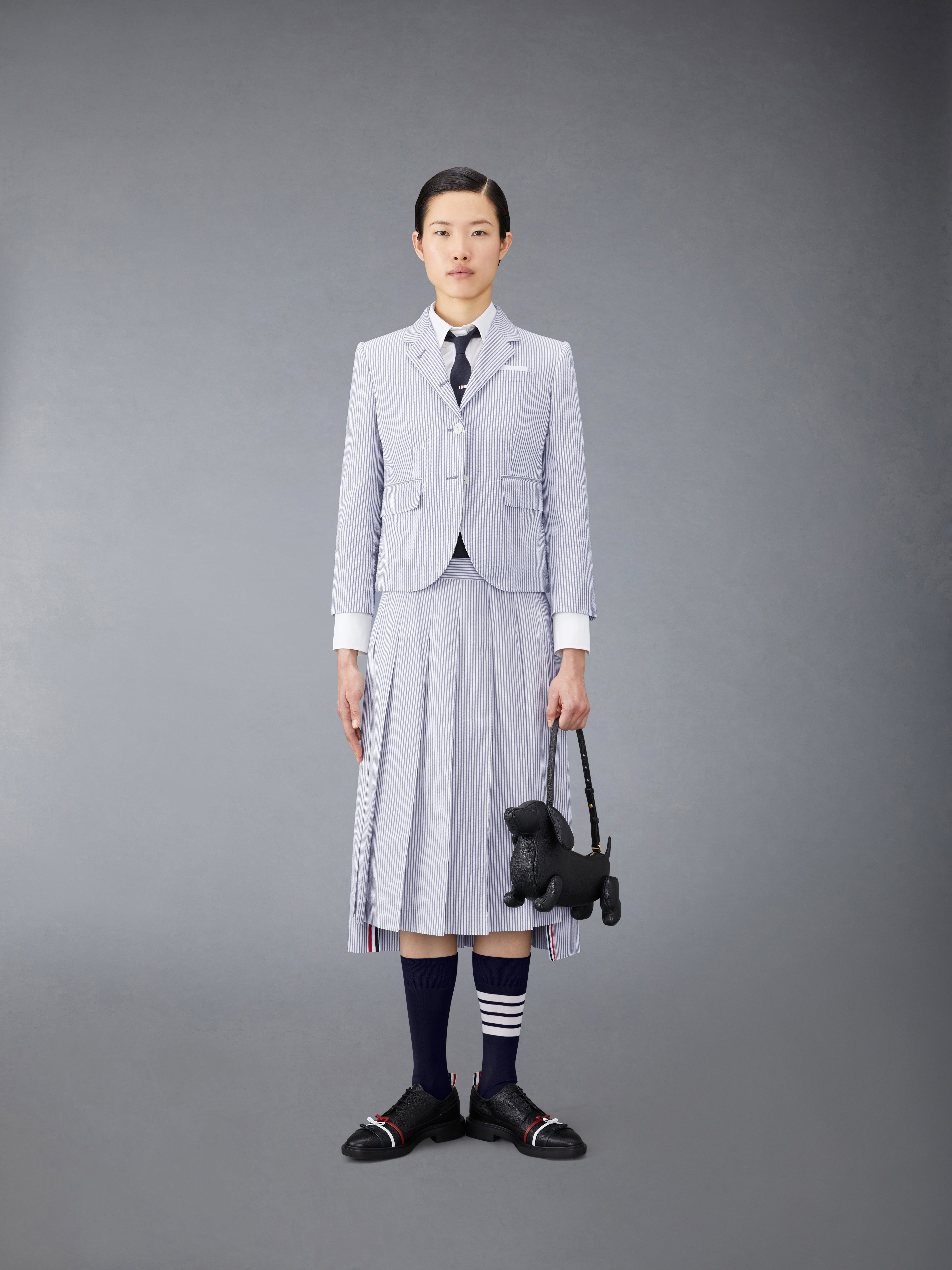 シアサッカー スリムフィット スポーツコート | Thom Browne