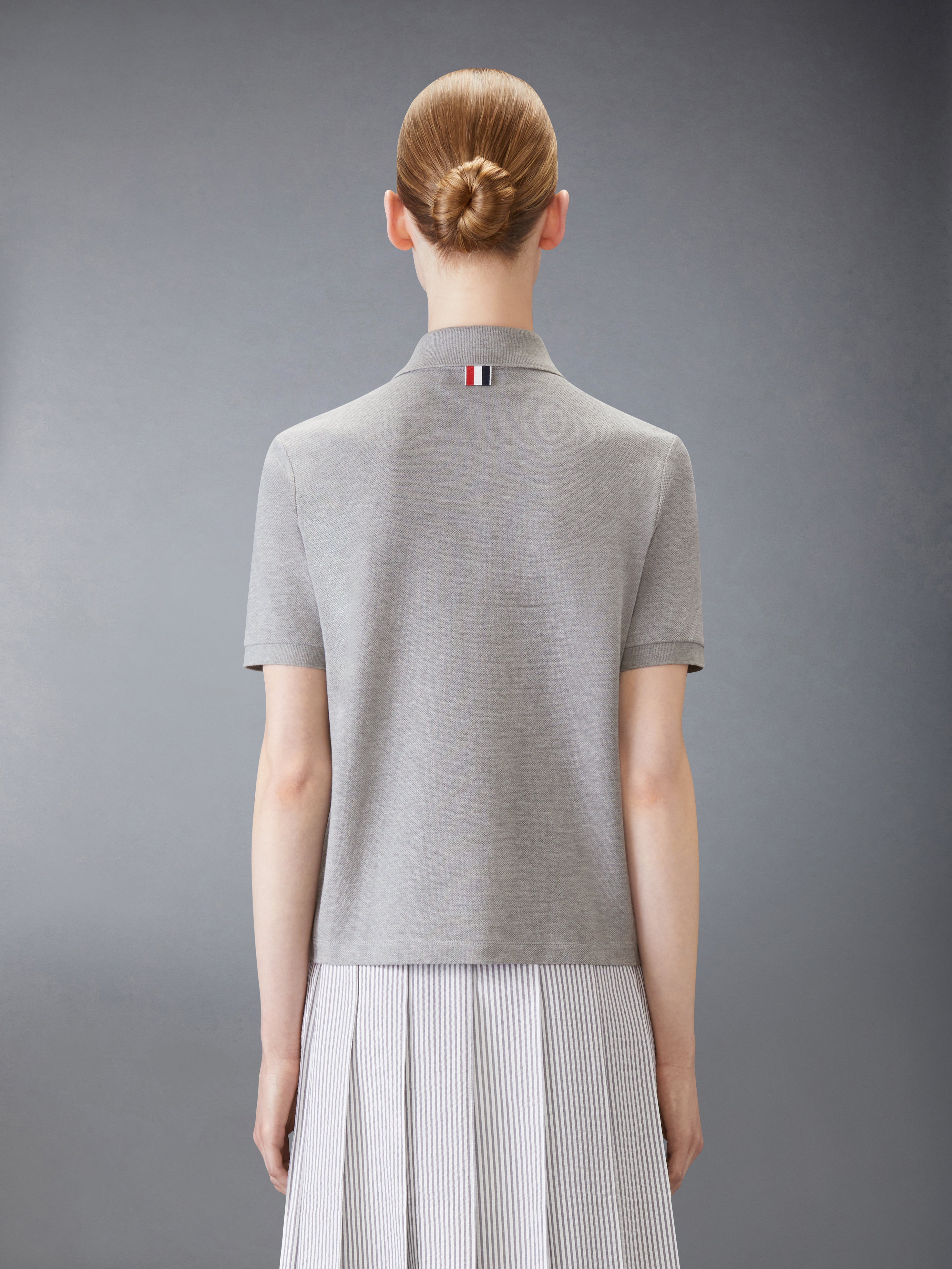 クラシック ピケ 4-BAR ポロシャツ | Thom Browne