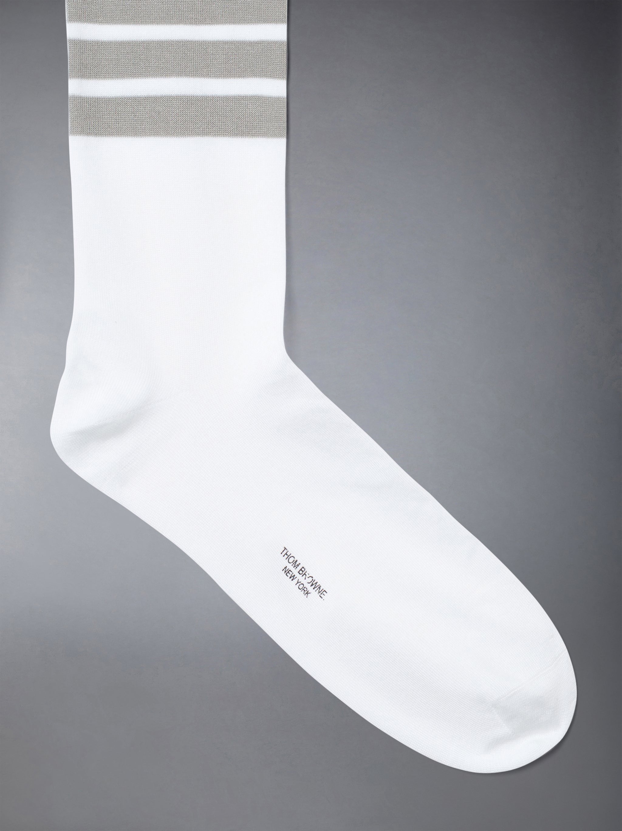 コットン 4-BAR ふくらはぎ丈ソックス | Thom Browne