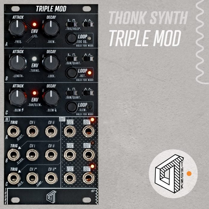 Thonk Synth – VC4 – Full DIY Kit – Thonk – DIY Synthesizer Kits