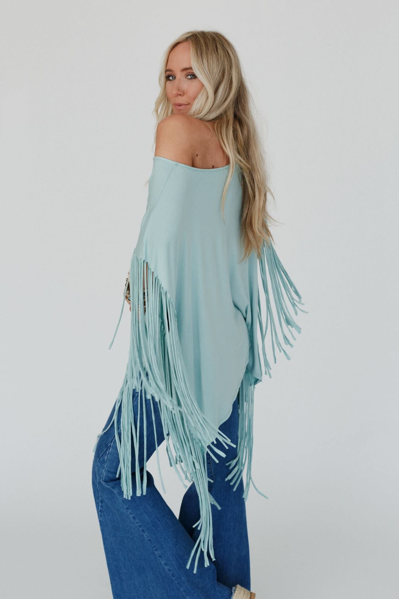 The Nest Showstopper Fringe Top — Three Bird Nest